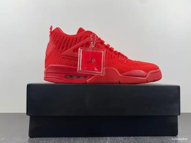 Reps LUCY Jordan 4 AQ3559-600 Flyknit Red Retro 0426